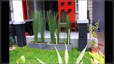 konsep desain taman rumah minimalis  lahan sempit