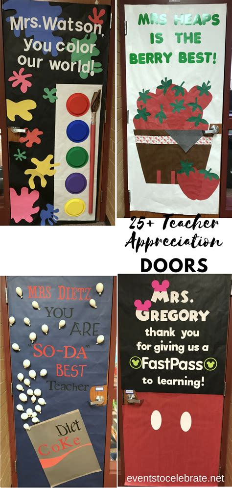 30 Teacher Appreciation Door Decoration Ideas Party For Real People
