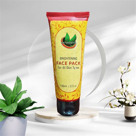 Skin Brightening Face Pack 100 Gm Naturenova Herbals