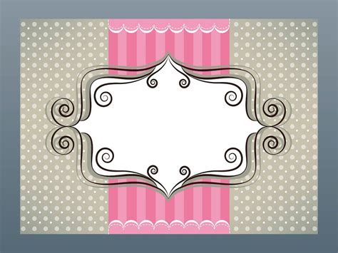 Girly Card Template Free Business Card Templates Card Templates Free