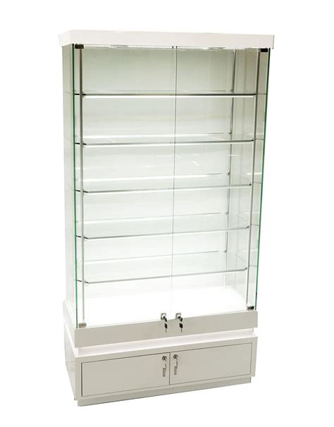 Frameless Display Glass Cabinet 1000x400x1900mm Wt5s Code 99943 Glass