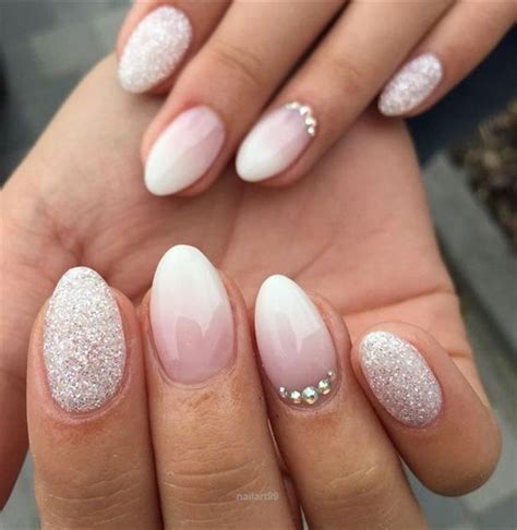 Cool 40 Dazzling Ways To Style White Nails Topnotch Nails Check More