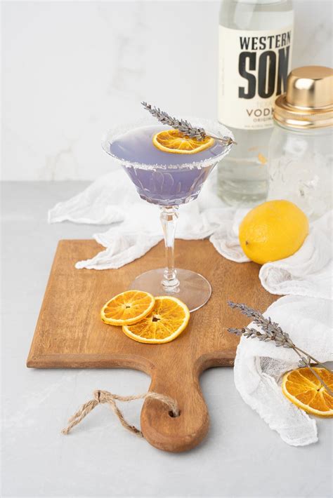 Lavender Lemon Drop Vodka Martini Xoxobella