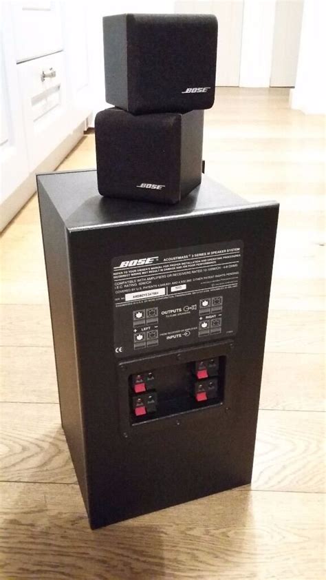 Bose Powered Acoustimass Series Iii Home Audio Speaker System My XXX