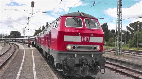 Class 218 Db Bahn Diesel Engines Germany Railways Youtube