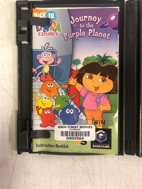Dora The Explorer Journey To The Purple Planet Nintendo Gamecube
