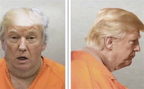 Us Donald Trump Arrested Mug Shot Released By Fulton County Sheriff S