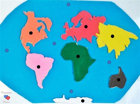 Juegos De Geografía Juego De Continentes Y Oceanos Montessori Cerebriti