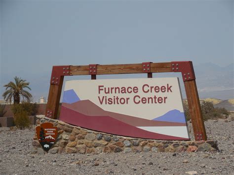 Furnace Creek Visitor Center Sign Death Valley California Flickr