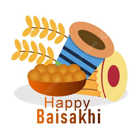 Happy Baisakhi Vector Hd Png Images Happy Sweet Baisakhi Creative