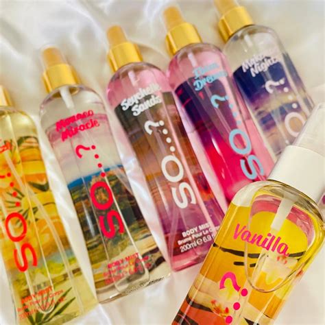 Body Mists By So Fragrance Summer Escapes Collection Review