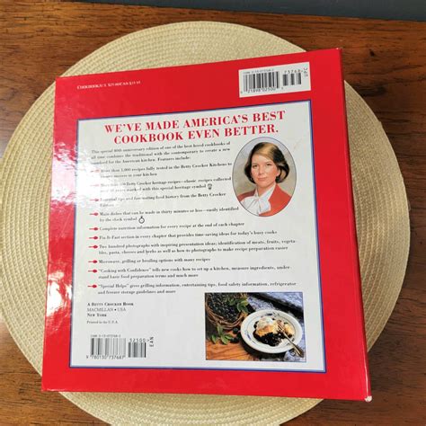 1991 Betty Crocker S 40th Anniversary Edition Cookbook Etsy