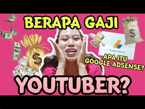 Banyak faktor yang membuat seseorang menerima gaji tinggi dalam menjalani profesi mereka. BERAPA GAJI YOUTUBER PEMULA 2020 ?? Dari mana youtuber dapat uang?? || AYUJESSICA - YouTube