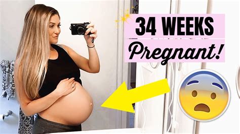 Life Of A Pregnant Mom 34 Weeks Update And Having Bh Contractions