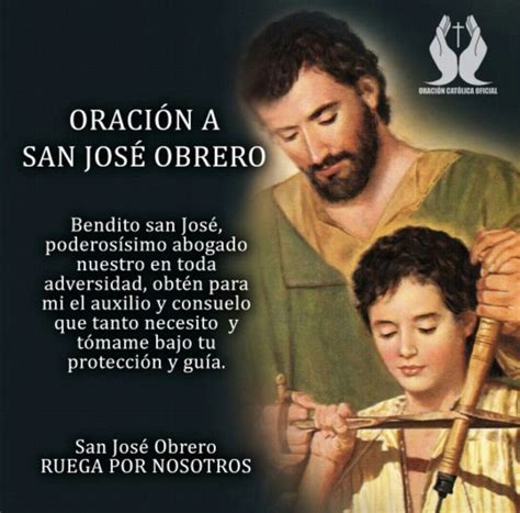Oracion A San Jose Obrero