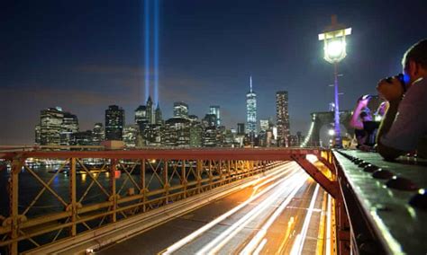 World Trade Center Memorial Lights Return To New York In Pictures