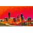 Houston Skyline 136  Da Digital Art By Leonardo Digenio
