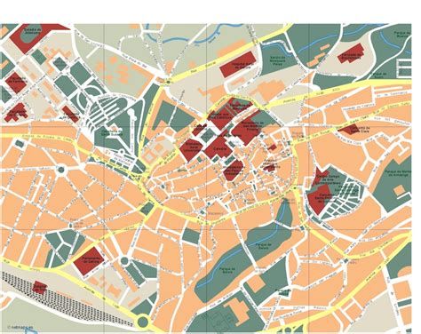 Mapa Vectorial Toledo Eps Illustrator Map Vector Worl