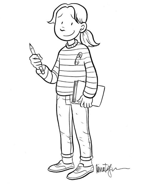 Pin By Angela Earp On Kidlitsafetypins Hugsfromkidlit Coloring Pages Character Drawing