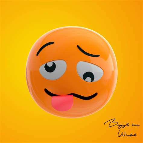 Emoji Woozy 3d Model Cgtrader