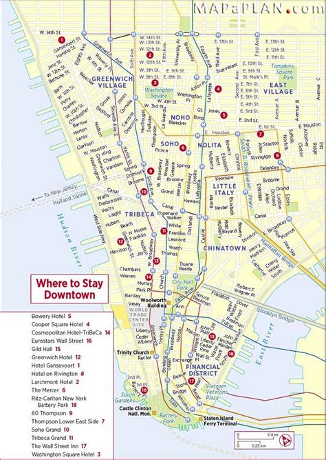 Printable Tourist Map Of Manhattan Printable Maps Images