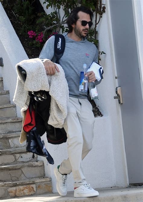 Sydney Sweeneys Fiancé Jonathan Davino Seen Leaving House With Dog Bags