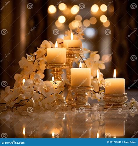 Flame S Embrace: Warmth in Every Flicker Stock Illustration