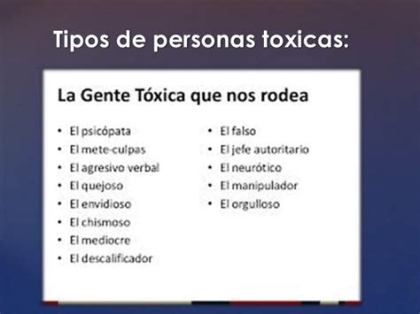 caracteristicas y tipos de personalidades toxicas gentetoxica com personas toxicas tipos de