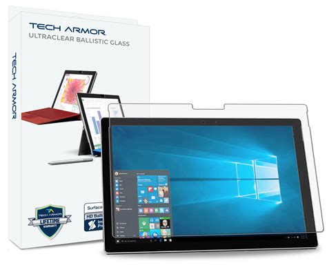 Tech Armor Microsoft Surface Pro 2017 And Surface Pro 4 Hd Clear