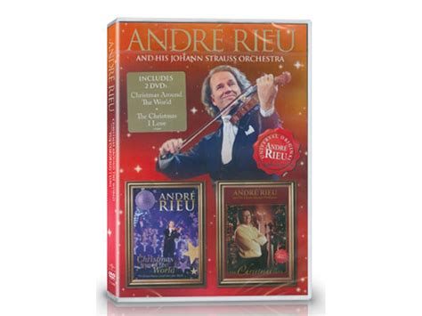 Dvd André Rieu Christmas Around The World The Christmas I Love Wortenpt