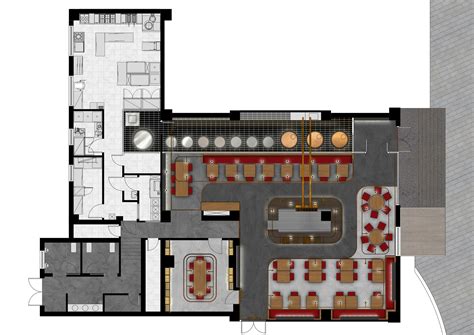 The first step of any room design is nailing the layout. Gallery of Dongli Brewery / LATITUDE - 18