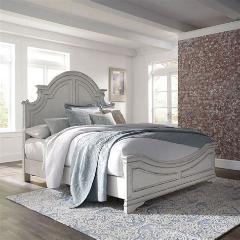 It is important to find out if they have adjustable beds, airbeds, latex beds, memory foam. Magnolia Manor King Panel Bed - Hampton Furniture ...