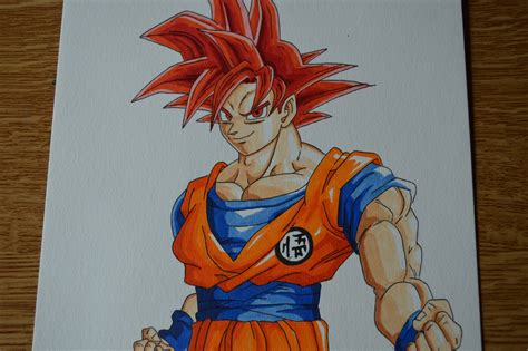 Goku Super Saiyan God Dbz