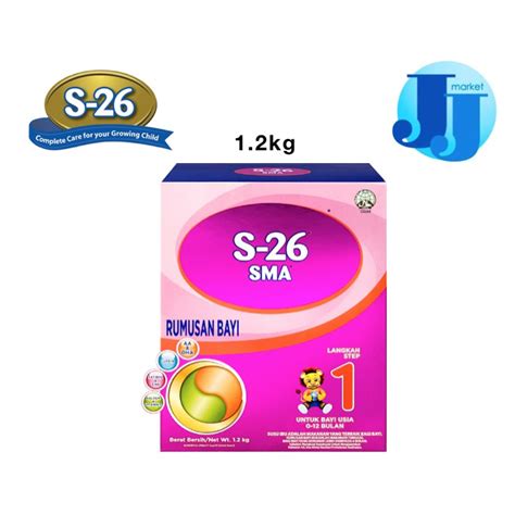 5.0 из 5 звездоч., исходя из 26 оценки(ок) товара(26). S26 SMA STEP 1 (1.2KG) EXP OCT-DEC 2021 | Shopee Malaysia