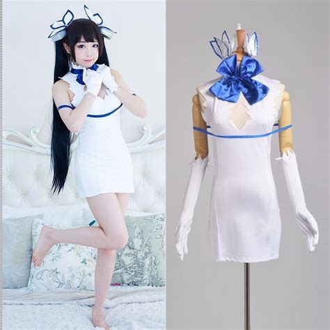 Girls Hestia Cosplay Dress Anime Is It Wrong To Try To Pick Up In A