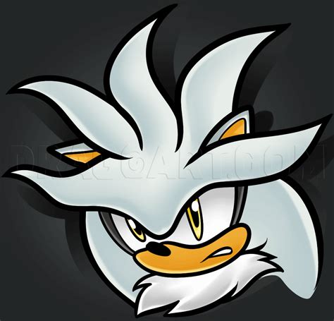 How To Draw Silver The Hedgehog Easy Step By Step Drawing Guide By