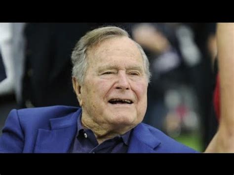 George H W Bush Released From Hospital Youtube