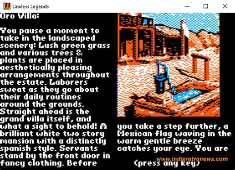 Indie Retro News Lawless Legends Eagerly Awaited Apple Ii Rpg