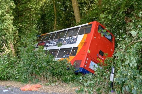 I don't think this one would get farther than 200 meters. Hampshire bus crash: Five fighting for life after double ...