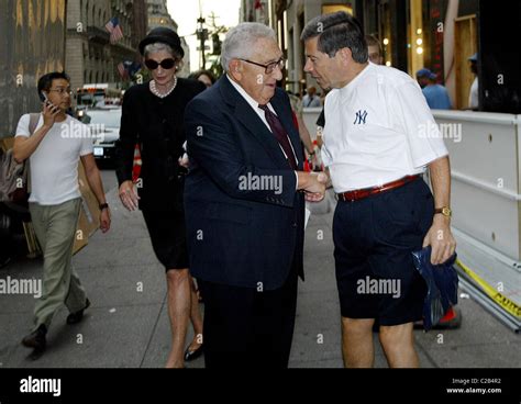 Henry Kissinger And Nancy Kissinger Banque De Photographies Et Dimages