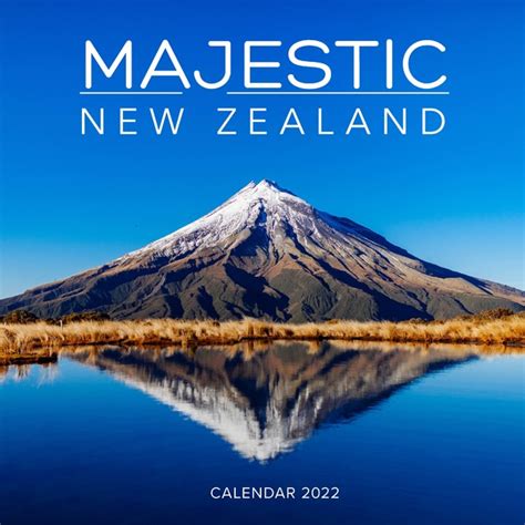 Buy Majestic New Zealand 2022 Square Wall Calendar At Mighty Ape