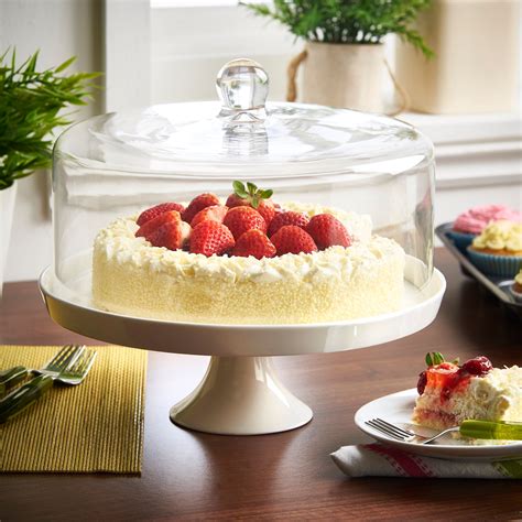 Choose from contactless same day delivery, drive up and more. VonShef Cake Stand 30cm Cupcake White Ceramic Display ...