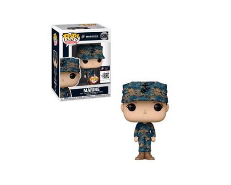 Figura Funko Pop Camo Suit Woman Marine Usmc Usa Marines