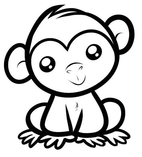 And on that wise note, we have reached the end of this collection of monkey coloring pictures printable. Monkey Template - Animal Templates | Free & Premium Templates