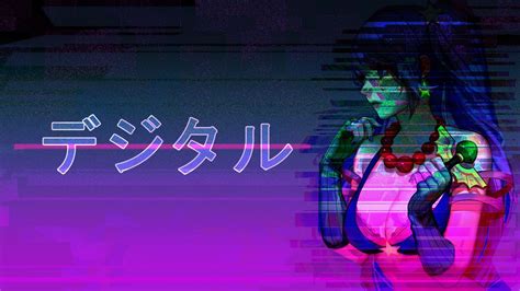 Anime Vaporwave Wallpapers Top Free Anime Vaporwave Backgrounds Wallpaperaccess