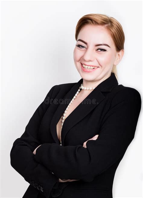 Attractive Energetic Business Woma Suit Naked Body Stock Photos Free