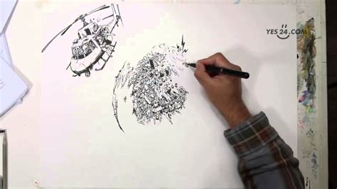 Kim Jung Gi Drawing Demonstrationstoryball Youtube