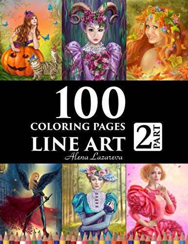 Coloring Pages Line Art Part Alena Lazareva Coloring Book For Adults Victorian