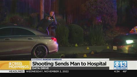 Rancho Cordova shooting sends man to hospital - YouTube