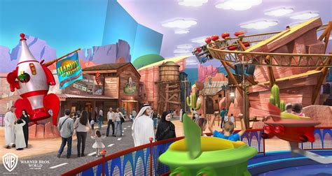Warner Bros World Abu Dhabi 2018 Theme Park News And Construction